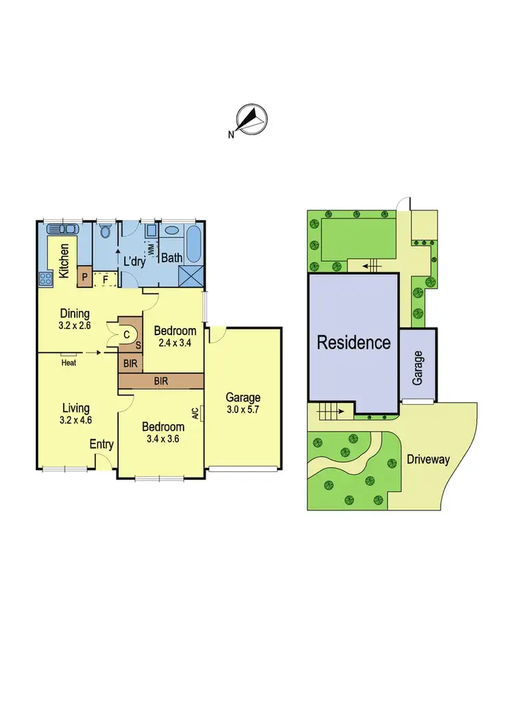 Floorplan of Homely unit listing, 4/67 Bungay Street, Watsonia VIC 3087