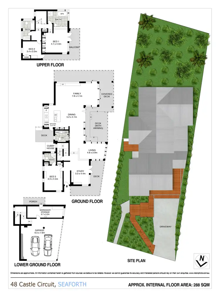 Floorplan of Homely house listing, 48 Castle Circuit, Seaforth NSW 2092
