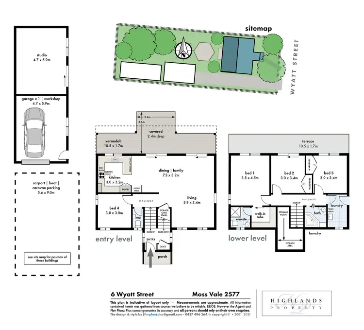 Floorplan of Homely house listing, 6 Wyatt Street, Moss Vale NSW 2577