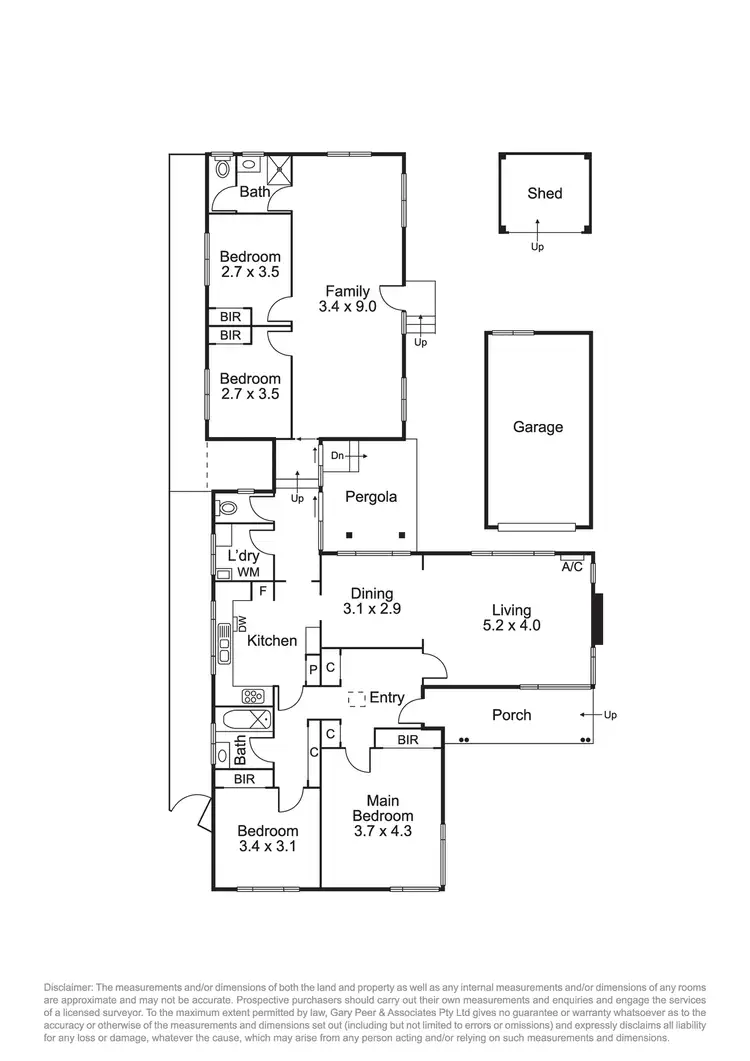 Floorplan of Homely house listing, 62 Miller Street, Carnegie VIC 3163