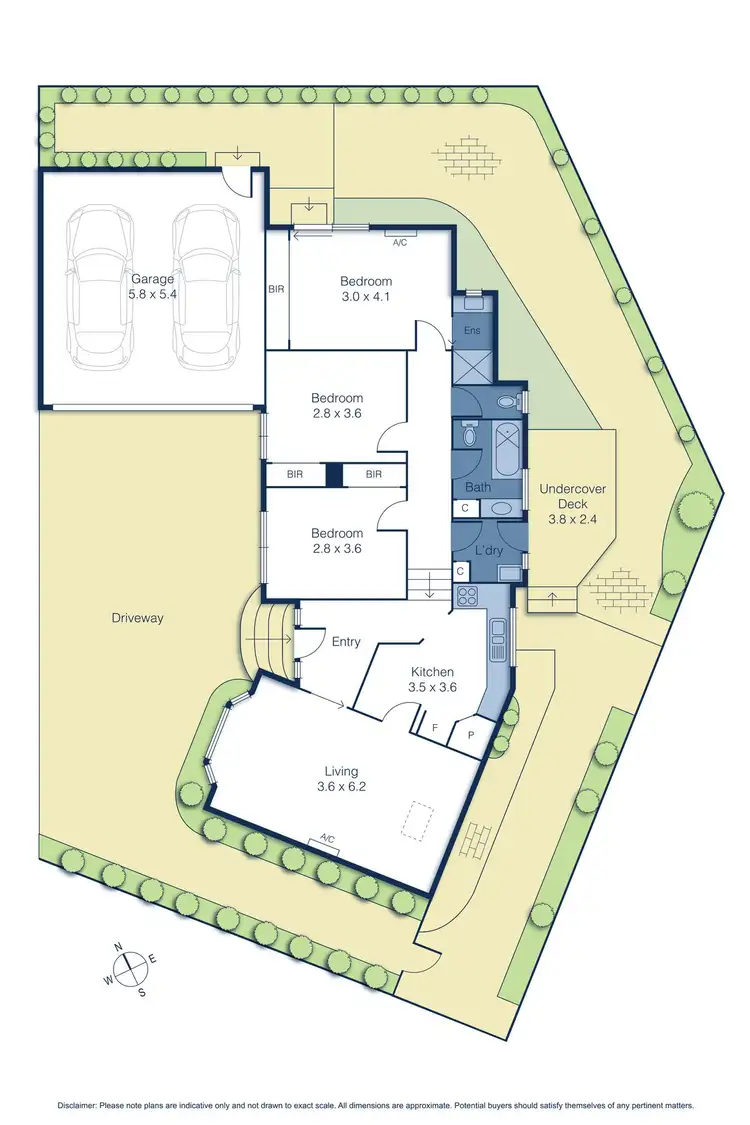 Floorplan of Homely unit listing, 3/2A Koonung Street, Balwyn North VIC 3104