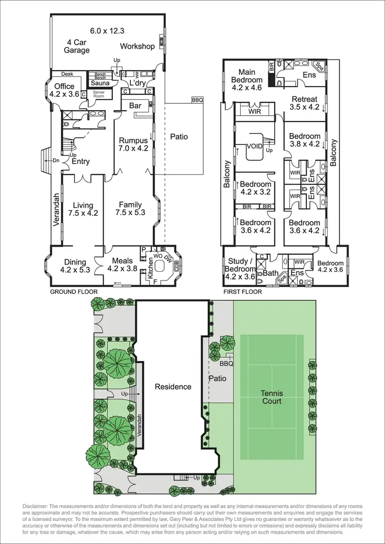 Floorplan of Homely house listing, 23-25 Laura Street, Caulfield South VIC 3162