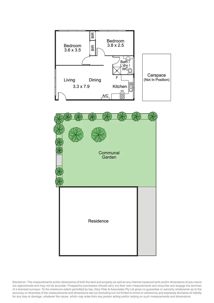 Floorplan of Homely apartment listing, 1/19 Ash Grove, Caulfield VIC 3162