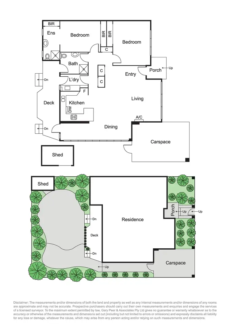 Floorplan of Homely house listing, 61 Scott Street, Caulfield South VIC 3162