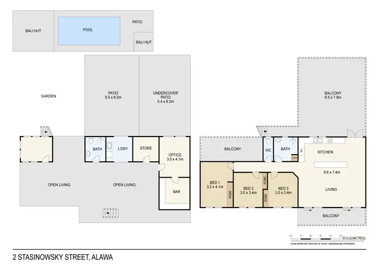 Floorplan of Homely house listing, 2 Stasinowsky Street, Alawa NT 810