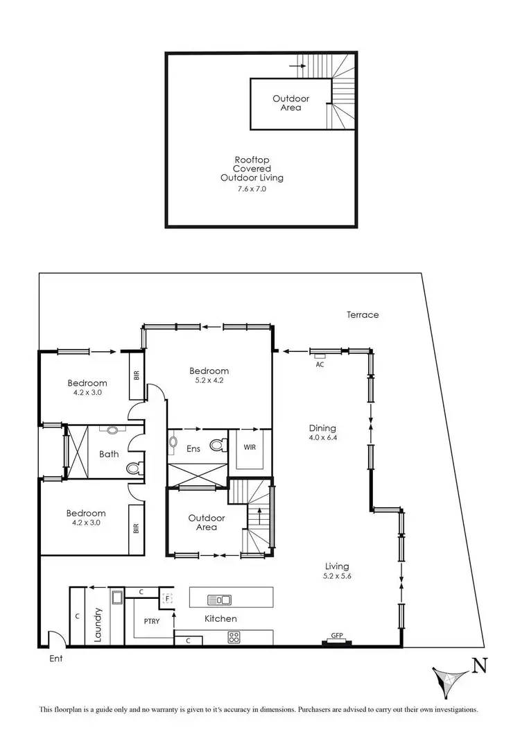 Floorplan of Homely house listing, 3/2217 Point Nepean Road, Rye VIC 3941