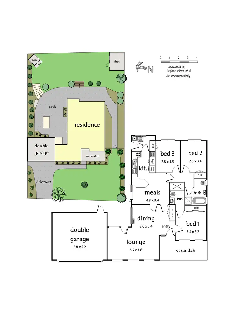 Floorplan of Homely house listing, 8 Marilyn Crescent, Ringwood VIC 3134