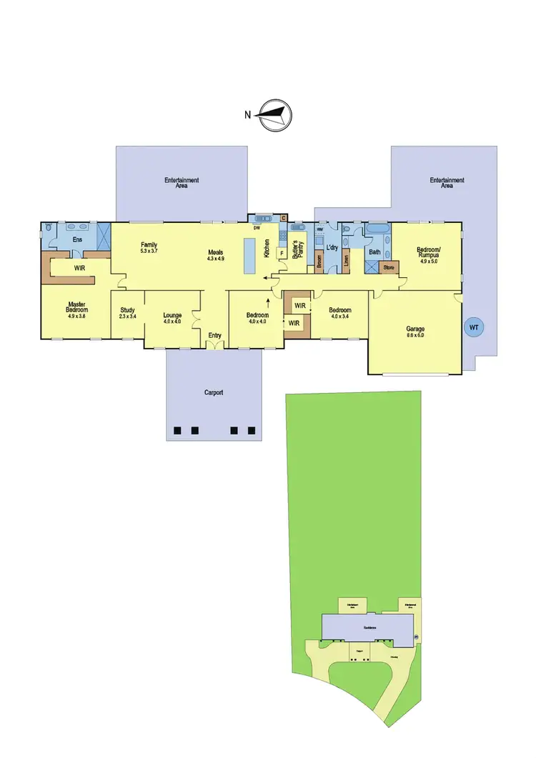 Floorplan of Homely house listing, 41 Cavallo Crescent, Wallan VIC 3756