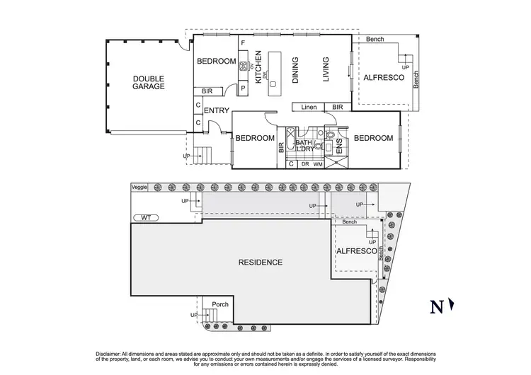 Floorplan of Homely house listing, 2/3 Shirley Court, Doncaster East VIC 3109