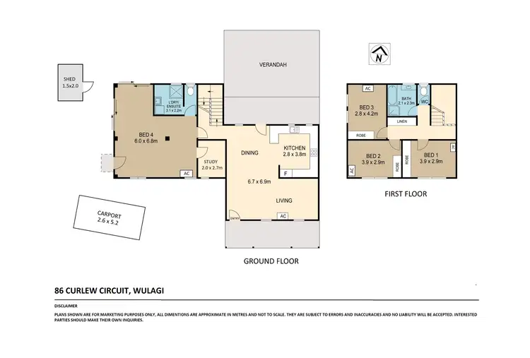 Floorplan of Homely house listing, 86 Curlew Circuit, Wulagi NT 812