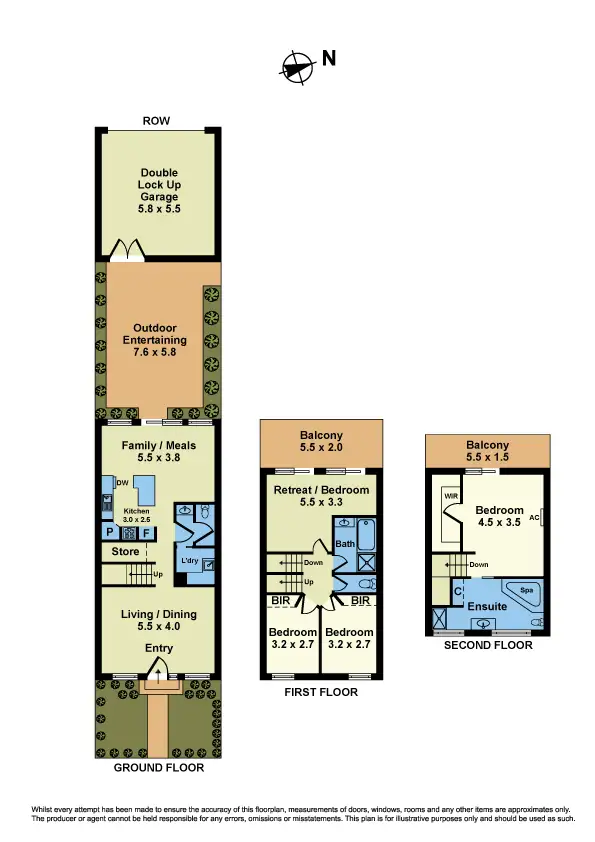 Floorplan of Homely house listing, 20 McGuire Crescent, Williamstown VIC 3016