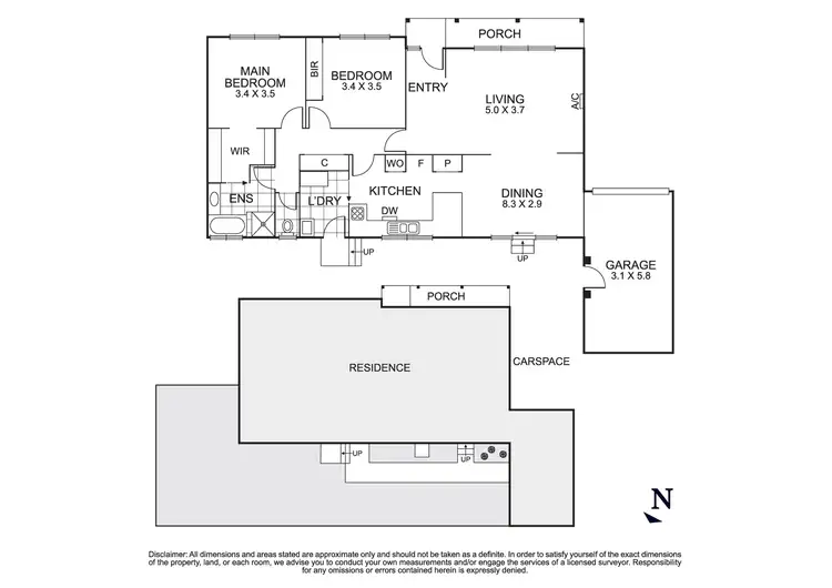 Floorplan of Homely unit listing, 2/13 Doncaster East Road, Mitcham VIC 3132