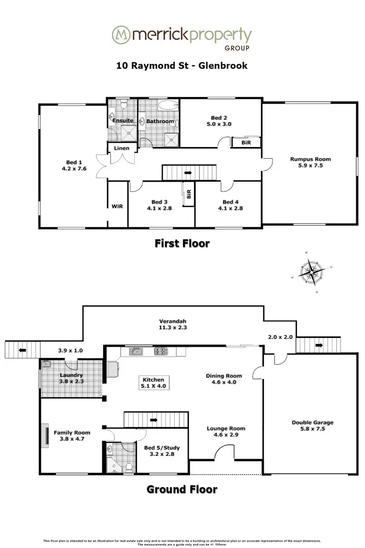 Floorplan of Homely house listing, 10 Raymond Street, Glenbrook NSW 2773
