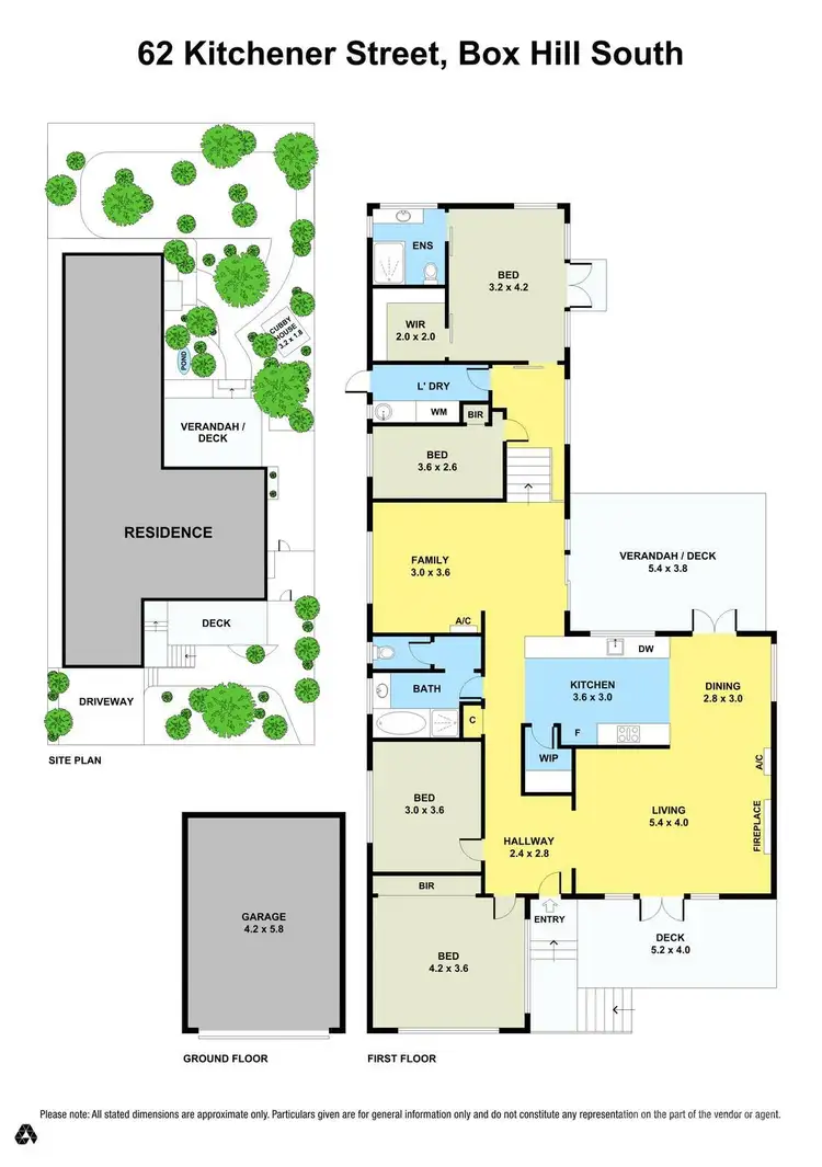 Floorplan of Homely house listing, 62 Kitchener Street, Box Hill South VIC 3128