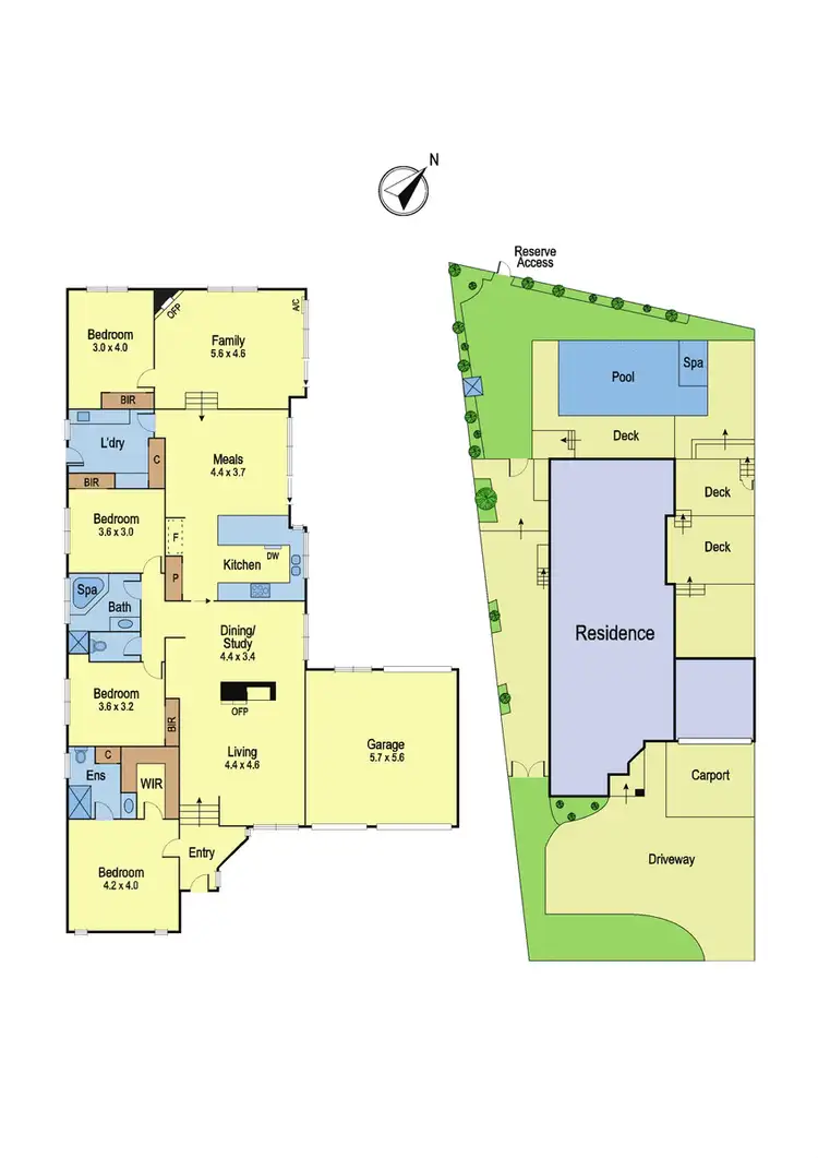 Floorplan of Homely house listing, 3 Tyrone Court, St Helena VIC 3088