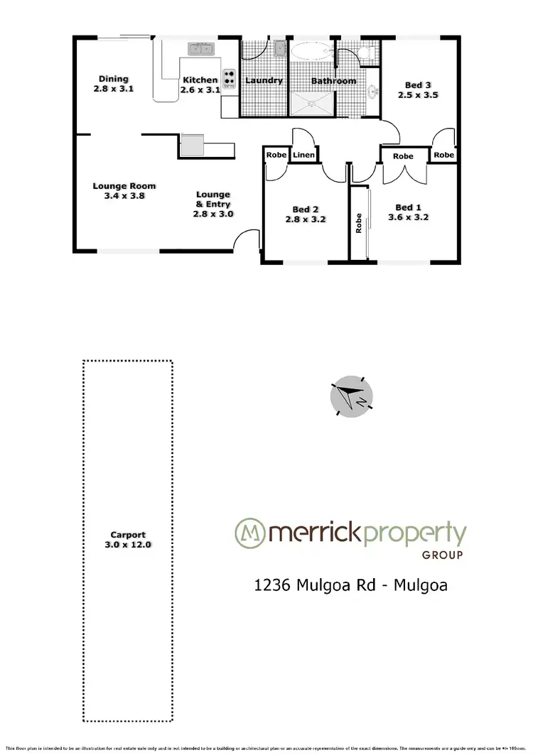 Floorplan of Homely house listing, 1236 Mulgoa Road, Mulgoa NSW 2745
