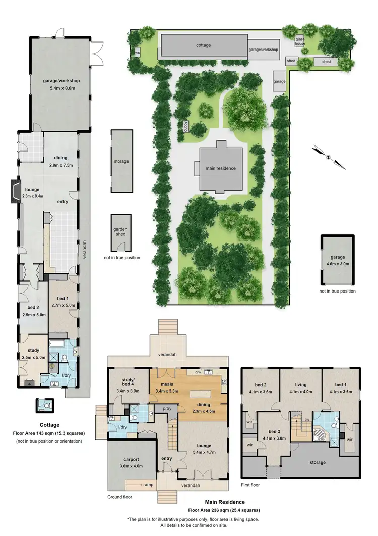 Floorplan of Homely house listing, 64 Hilton Road, Ferny Creek VIC 3786