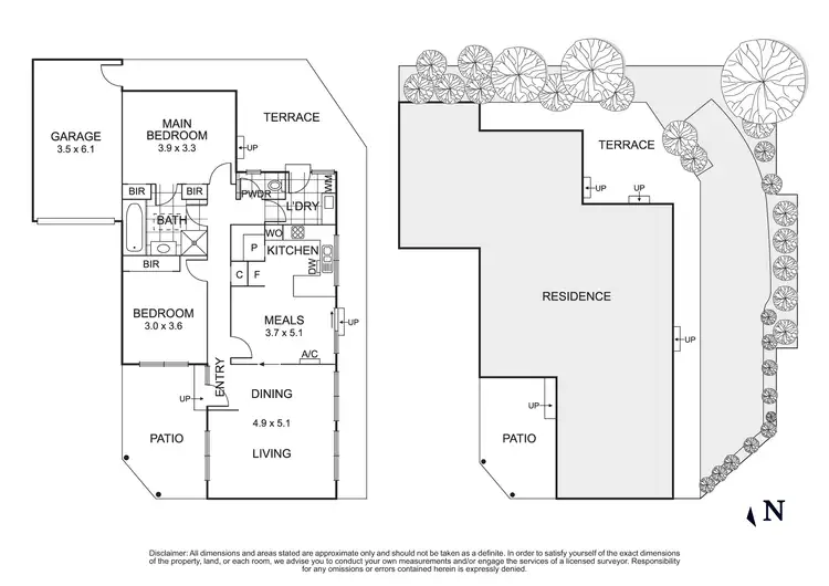 Floorplan of Homely unit listing, 1/7 Serpells Road, Templestowe VIC 3106