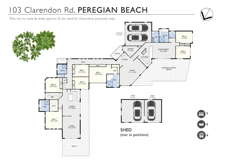 Floorplan of Homely house listing, 103 Clarendon Road, Peregian Beach QLD 4573