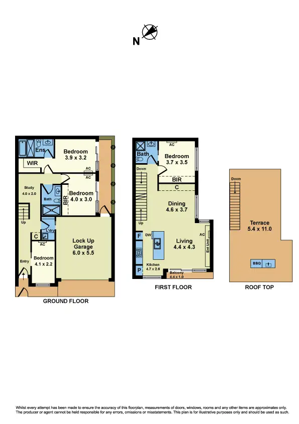 Floorplan of Homely house listing, 19 Council Lane, Williamstown VIC 3016