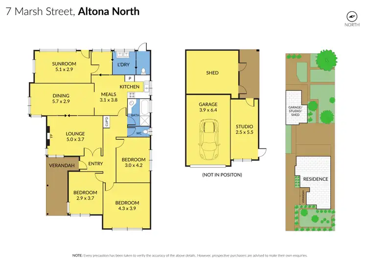 Floorplan of Homely house listing, 7 Marsh Street, Altona North VIC 3025