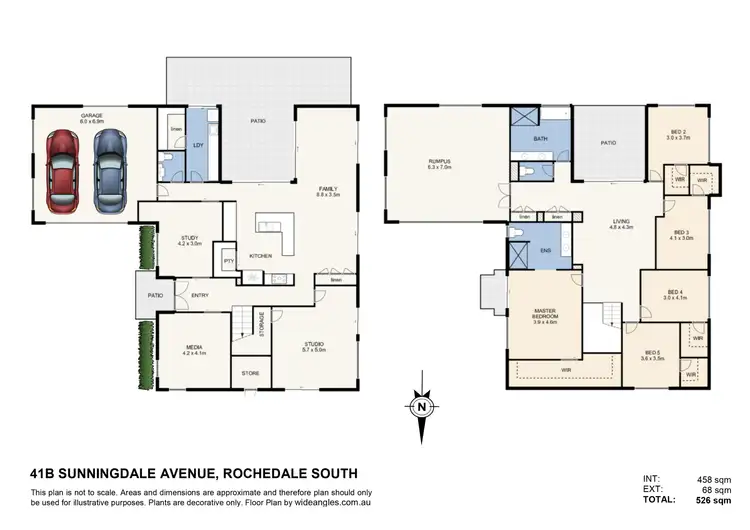 Floorplan of Homely house listing, 41B Sunningdale Avenue, Rochedale South QLD 4123