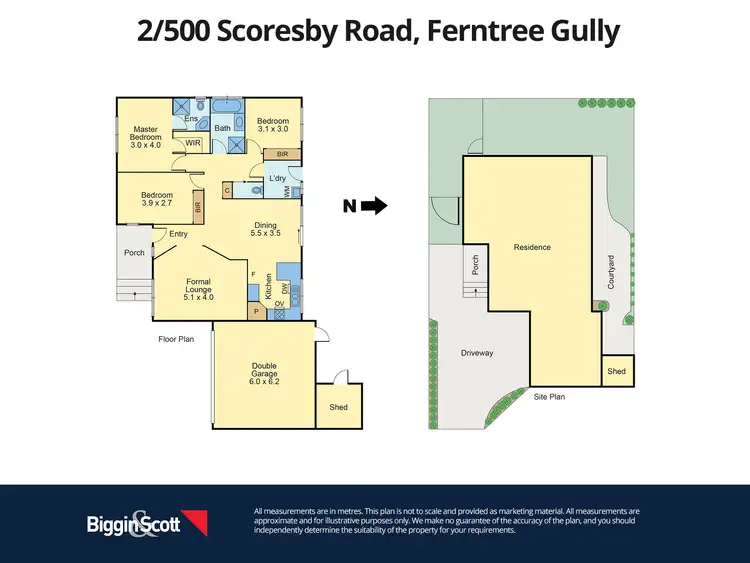 Floorplan of Homely unit listing, 2/500 Scoresby Road, Ferntree Gully VIC 3156