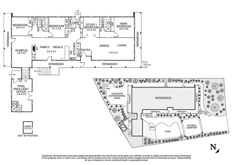 Floorplan of Homely house listing, 7 Morden Place, Eltham VIC 3095