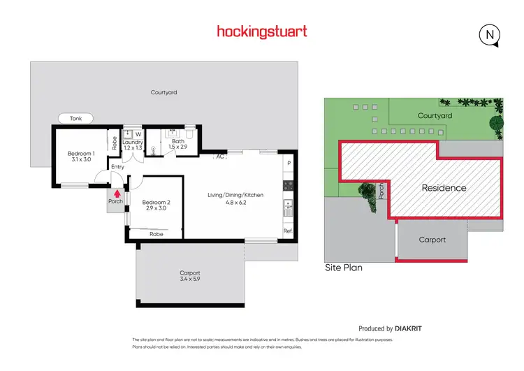 Floorplan of Homely unit listing, 4/63 Crookston Road, Reservoir VIC 3073