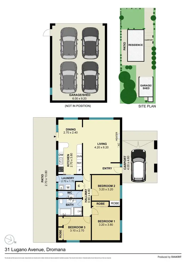 Floorplan of Homely house listing, 31 Lugano Avenue, Dromana VIC 3936