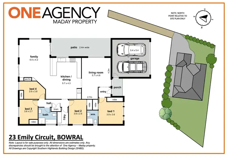 Floorplan of Homely house listing, 23 Emily Circuit, Bowral NSW 2576