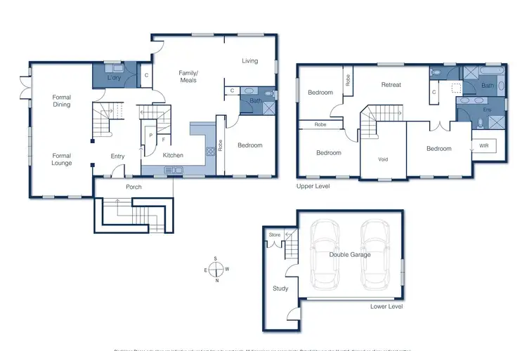 Floorplan of Homely house listing, 3 Carmel Court, Balwyn VIC 3103