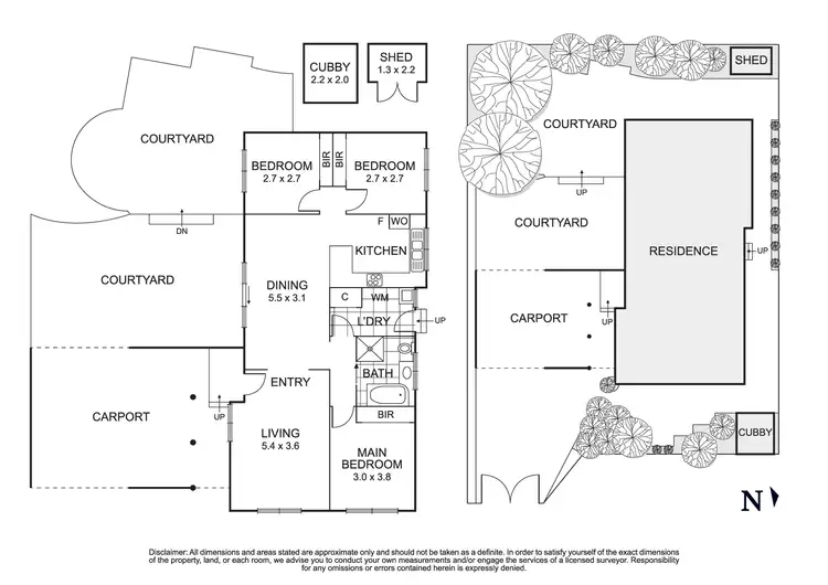Floorplan of Homely house listing, 2/831 Station Street, Box Hill North VIC 3129