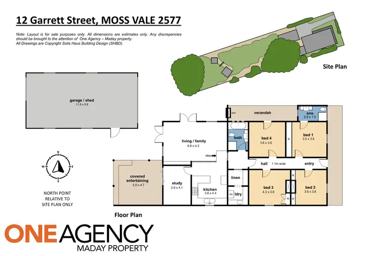 Floorplan of Homely house listing, 12 Garrett Street, Moss Vale NSW 2577