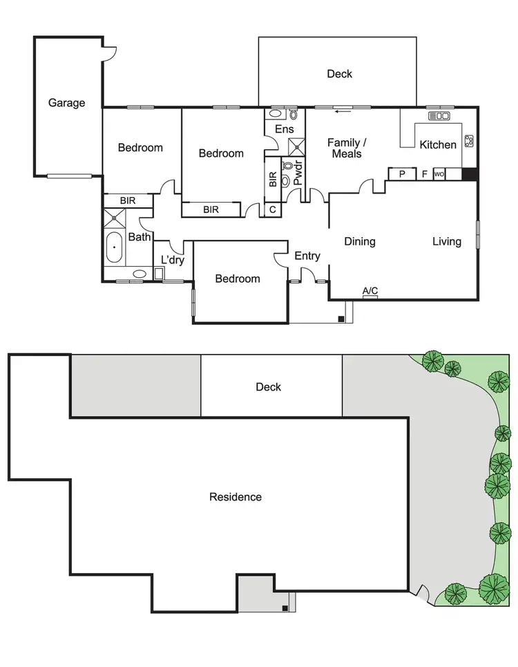 Floorplan of Homely unit listing, 1/10-12 Roselea Street, Caulfield South VIC 3162