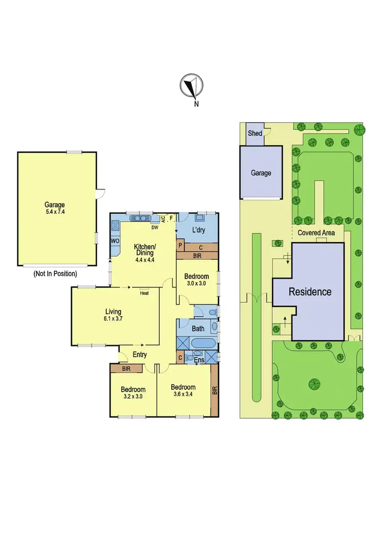 Floorplan of Homely house listing, 29 David Crescent, Bundoora VIC 3083