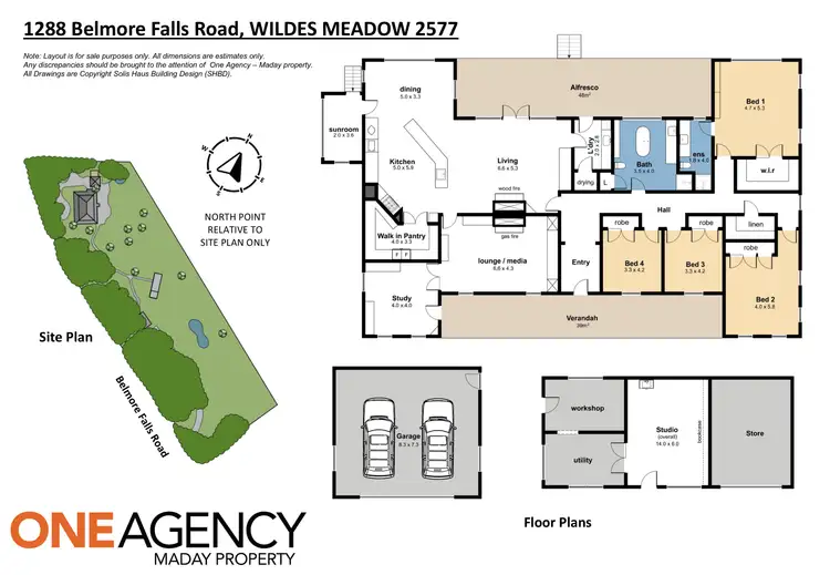 Floorplan of Homely house listing, 1288 Belmore Falls Road, Wildes Meadow NSW 2577