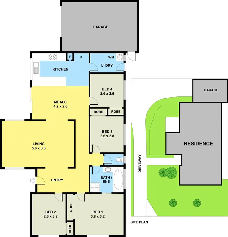 Floorplan of Homely house listing, 18 Monahans Road, Cranbourne VIC 3977