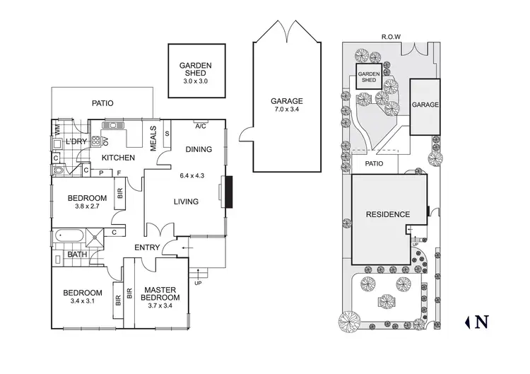Floorplan of Homely house listing, 3 Deakin Street, Mitcham VIC 3132