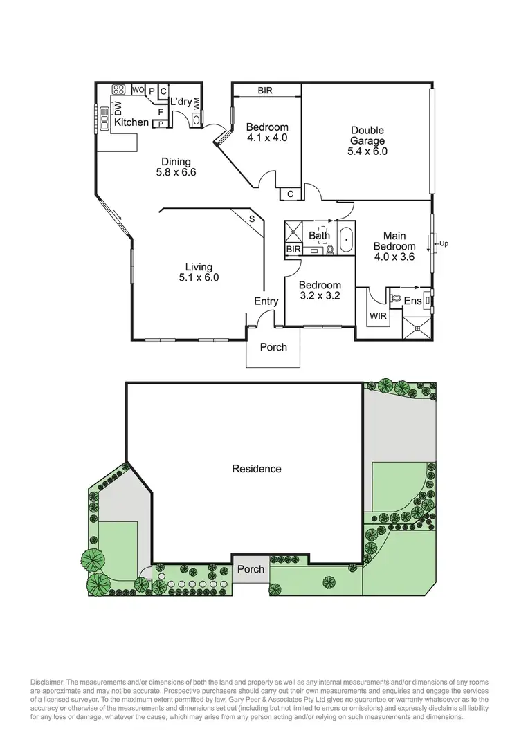 Floorplan of Homely unit listing, 21A Webb Street, Caulfield VIC 3162