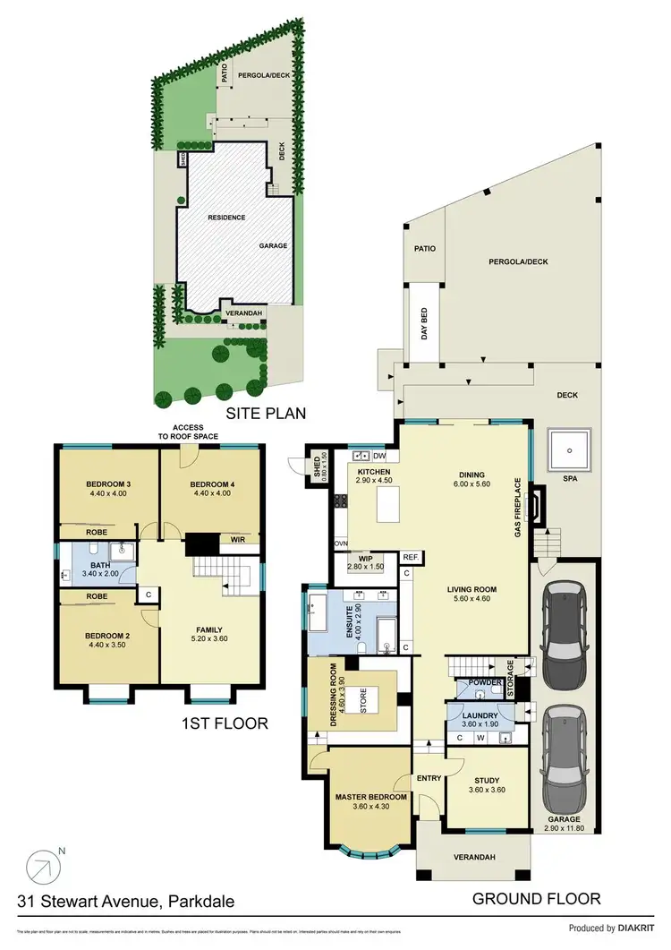 Floorplan of Homely house listing, 31 Stewart Avenue, Parkdale VIC 3195