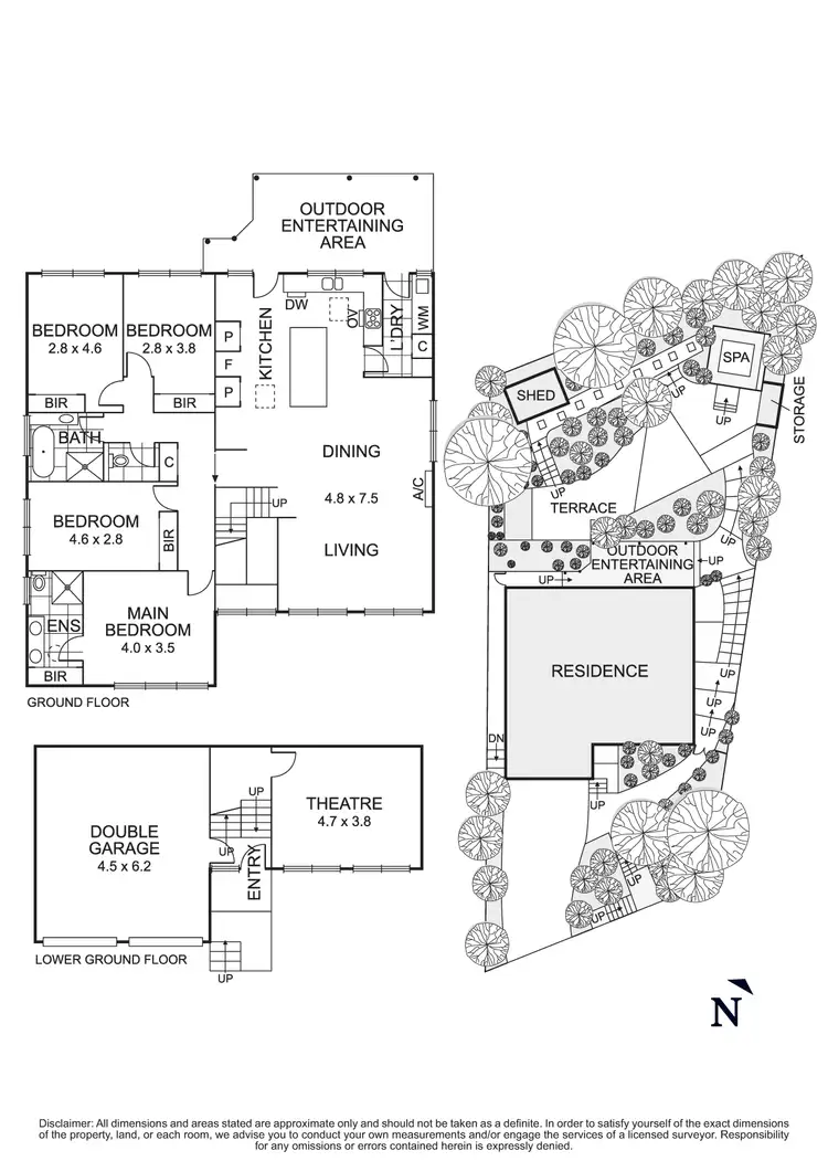 Floorplan of Homely house listing, 10 Sunninghill Court, Mitcham VIC 3132