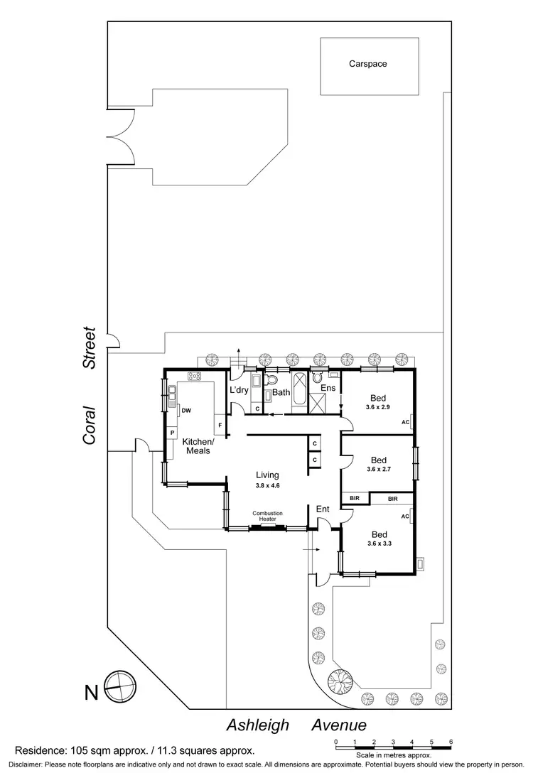 Floorplan of Homely house listing, 26 Ashleigh Avenue, Frankston VIC 3199