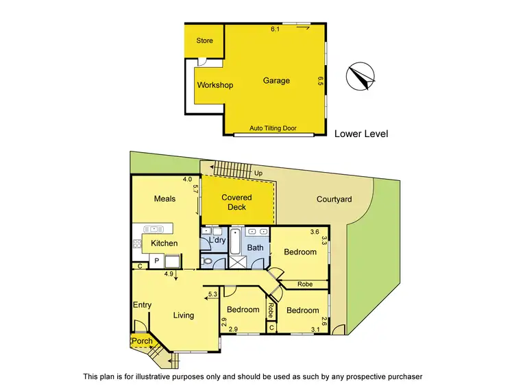 Floorplan of Homely unit listing, 1/27 Kempston Street, Greensborough VIC 3088