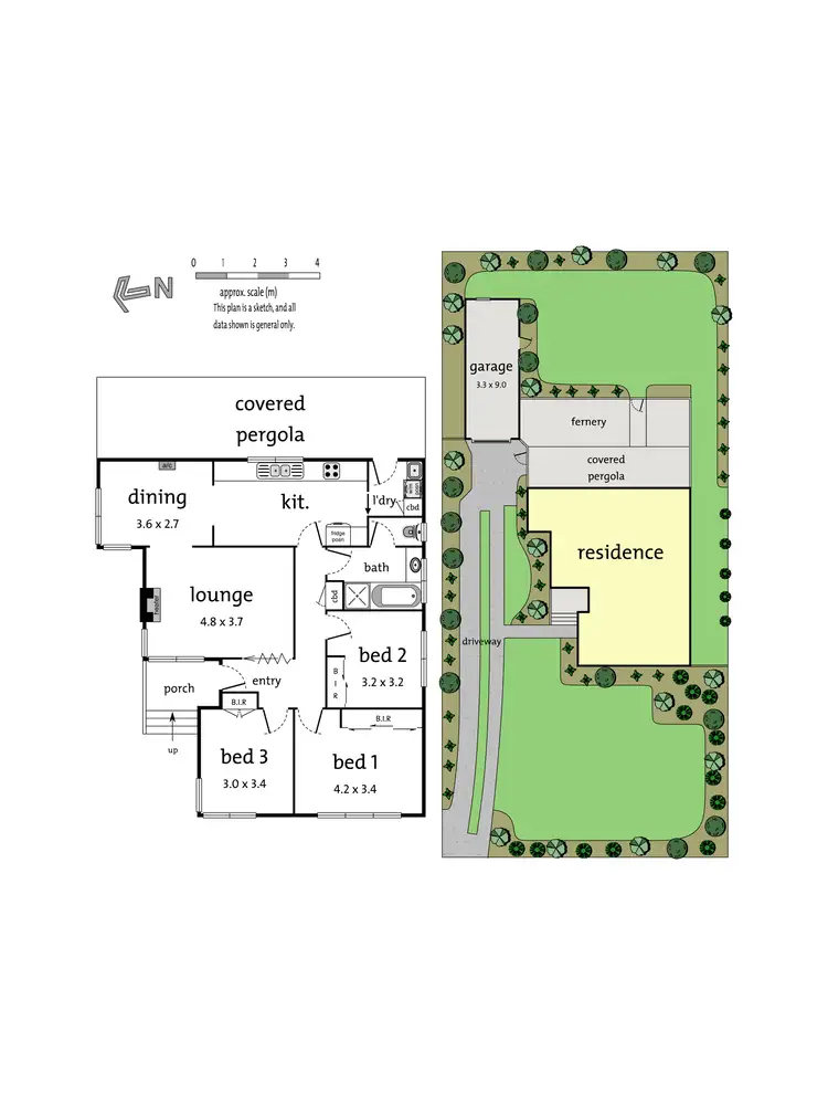 Floorplan of Homely house listing, 14 Elvie Street, Doncaster East VIC 3109