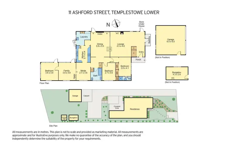 Floorplan of Homely house listing, 11 Ashford Street, Templestowe Lower VIC 3107