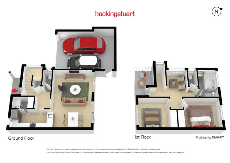 Floorplan of Homely townhouse listing, 3/11 Petrie Street, Frankston VIC 3199