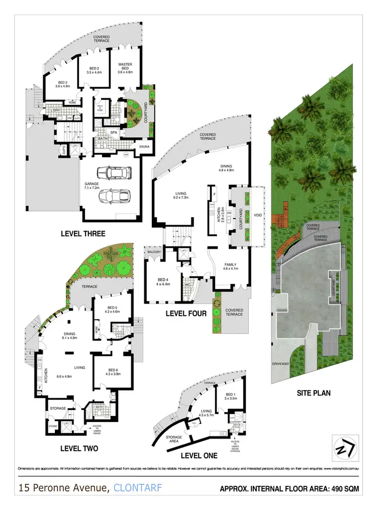 Floorplan of Homely house listing, 15 Peronne Avenue, Clontarf NSW 2093