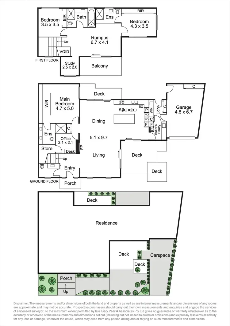 Floorplan of Homely townhouse listing, 1A Hodder Street, Brighton East VIC 3187