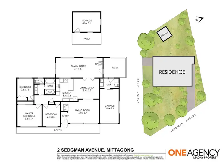 Floorplan of Homely house listing, 2 Sedgman Avenue, Mittagong NSW 2575
